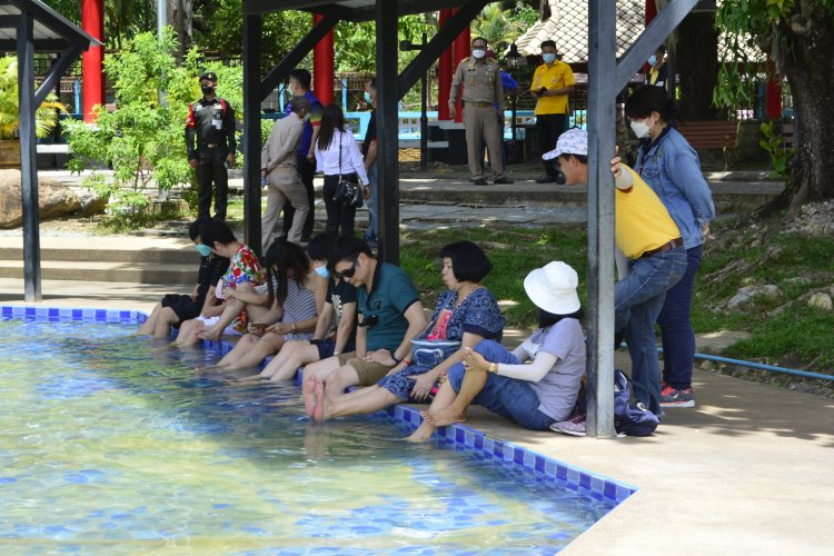 ยะลาลุยปรับภูมิทัศน์ บ่อน้ำร้อนเตรียมรับนักท่องเที่ยว อาบน้ำแร่ แช่ออนเซ็น ใต้สุดของไทย (ชมคลิป)