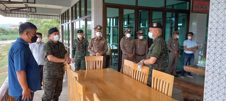 ผบช.ภ.6  ตรวจ ท่าข้าม 23 แม่สอดชายแดนไทย-เมียนมา เตรียมพร้อมเปิดการค้า