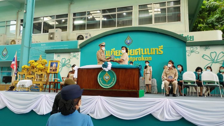 โรงเรียนสตรีสมุทรปราการจัดงานวันเกียรติยศนนทรี สตรีสมุทรปราการ