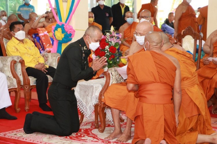 ผู้ว่าฯนราธิวาส เป็นประธานพิธีแสดงมุฑิตาจิต พิธีฉลองอายุวัฒนมงคลพระเทพศีลวิสุทธิ์ ครบรอบ ๘๕ ปี