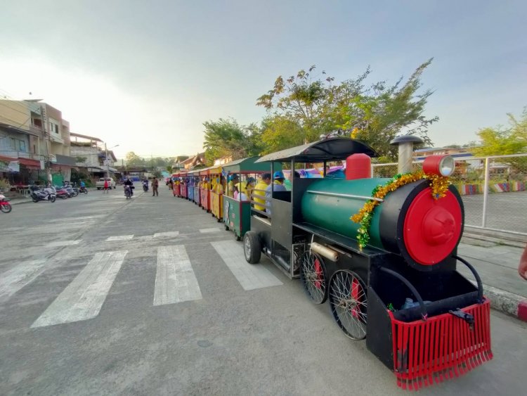 รถไฟหรรษามาถึงเบตงแล้ว ส่งเสริมการท่องเที่ยวในช่วงเทศกาลตรุษจีน