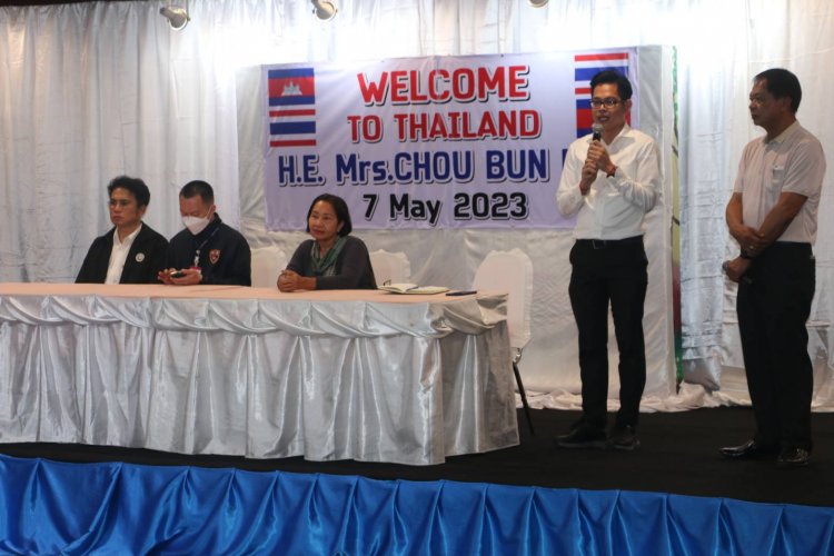 เลขานุการ รมต.มหาดไทย กัมพูชาเยือนไทย เพื่อยกระดับคุณภาพชีวิตที่ดีของแรงงานชาวกัมพูชา