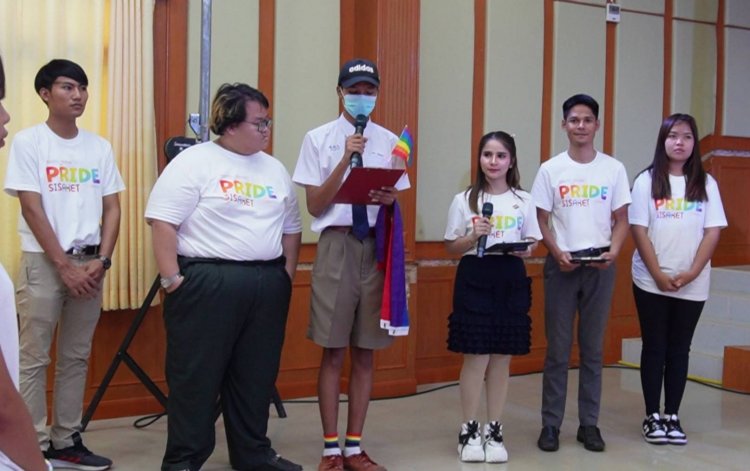 ศรีสะเกษจัดกิจกรรม Youth  Voice on Pride month "LGBTQ" ความหลากหลายทางเพศที่เท่าเทียม