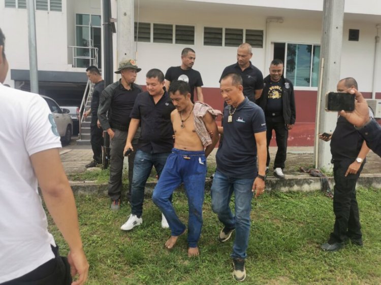 ตำรวจตามรวบหนุ่มหลอนยาฆ่าโหด 4 ศพแรงงานไทย-เมียนมา หลังเผ่นหนีข้ามจังหวัด อ้างแค้นลักขี้ยาง