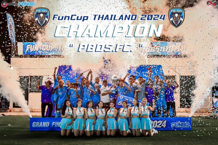 ‘PBDS.FC.’ คว้าแชมป์ Thai Fun Cup 2024 ฟุตบอล 7 คน บินชมนิวคาสเซิลถึงอังกฤษ