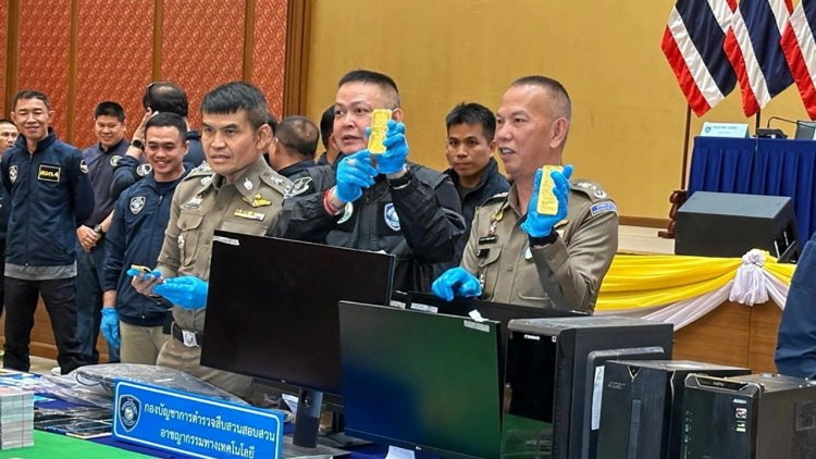 ทลาย 3 เครือข่ายเว็บพนันรายใหญ่ยึดทรัพย์รวมกว่า 100 ล้าน