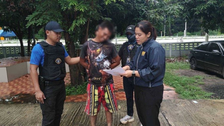 ตำรวจบุกรวบหนุ่มร้อยเอ็ดแก๊งค้ายาบ้า-ตามหมายจับพยายามฆ่า