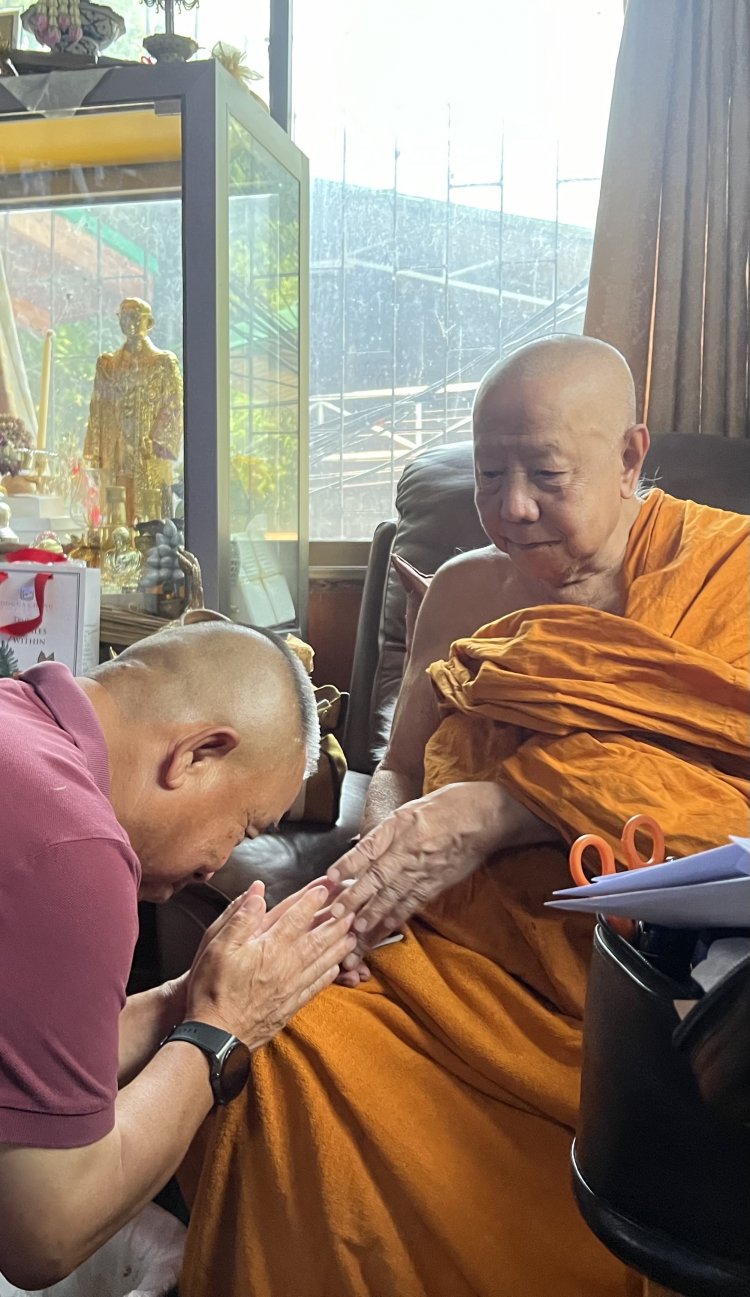 สำรวจพื้นที่เตรียมทำฝายมีชีวิต แก้ปัญหาภัยแล้ง วัดจองคำพระอารามหลวง