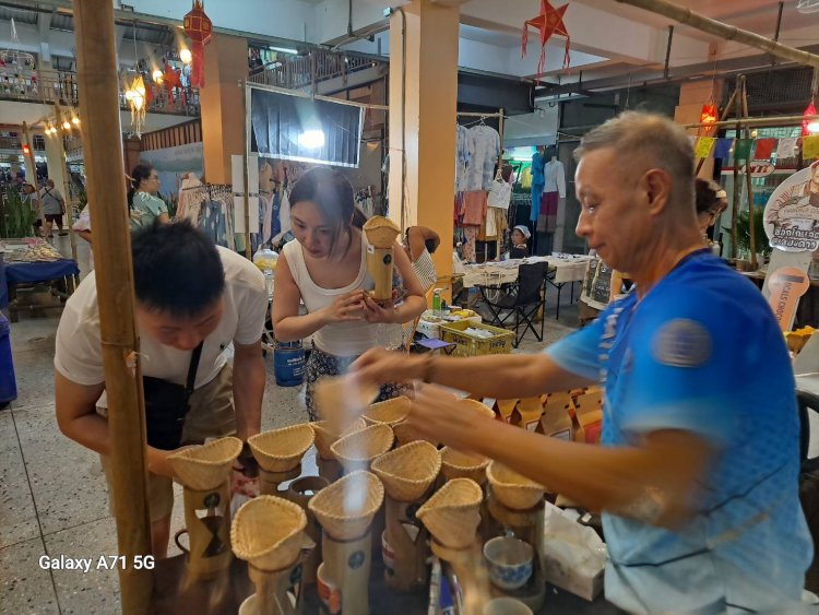 "ดริปกาแฟ ไม้ไผ่ อีตานี่"รักษ์โลก หนึ่งมันสมองสองมือไอเดีย" คเชนทร์ ชัยวงศ์"