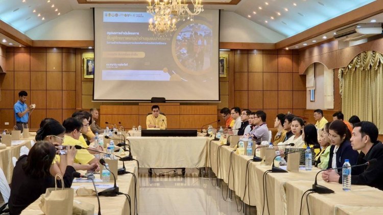 ชลประทานศรีสะเกษเตรียมพร้อมรับมือน้ำท่วม ปี 2567