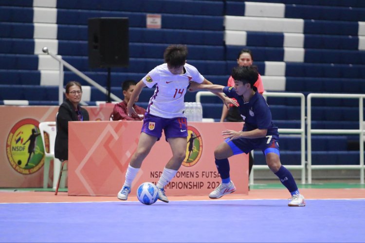 ฟุตซอลหญิงไทย จบไม่คมพ่าย จีน 0-1 ศึก NSDF 2024 ที่โคราช นัดสอง
