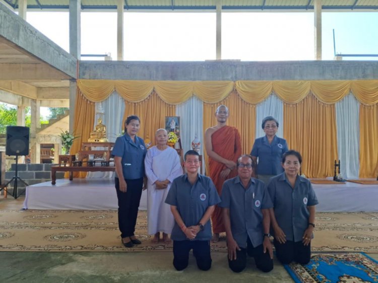 ประชาชนชาวจังหวัดปราจีนบุรี ร่วมประกาศรัตนปริตร เจริญอริยมรรค สัมมาทิฏฐิ ระลึกถึงพระรัตนตรัย