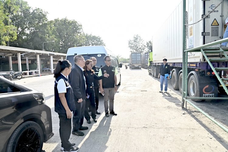 คุมเข้มด่านหนองคายฯ ปราบปรามสินค้าเกษตรเถื่อนแนวชายแดน