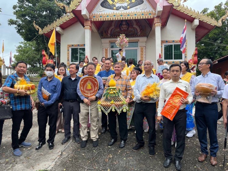 กฐินสามัคคี สร้างพระอุโบสถ วัดเขาดินเทพมุณี เก้าเลี้ยว นครสวรรค์ ขออนุโมทนาบุญ