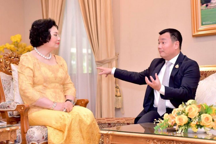 "สรวงศ์" พบคุณหญิงปัทมา ดันไทยเจ้าภาพกีฬาโอลิมปิกเยาวชนปี2030