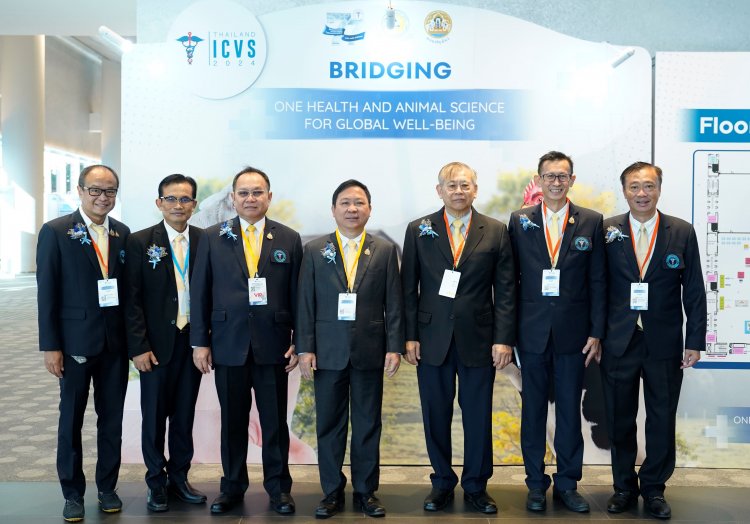 สัตวแพทยสมาคมฯ จับมือ สมาคมสัตวบาลฯ จัดประชุม ICVS 2024 ยกระดับห่วงโซ่คุณค่าอาหารมั่นคง เพื่อการผลิตและการบริโภคอย่างยั่งยืน