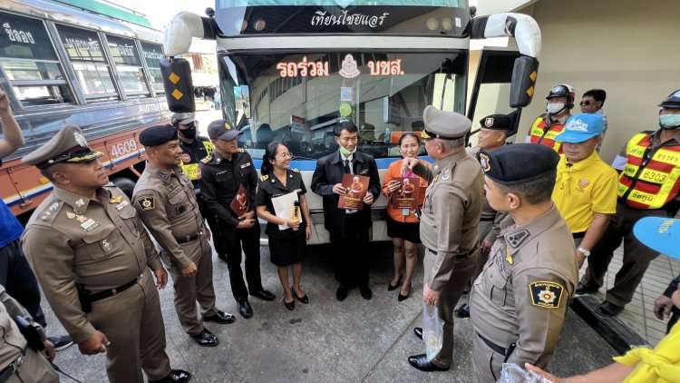 ชัยภูมิคุมเข้มคนขับ-รถโดยสารขับขี่ปลอดภัยจุดเสี่ยงป้องกันอุบัติเหตุหมู่