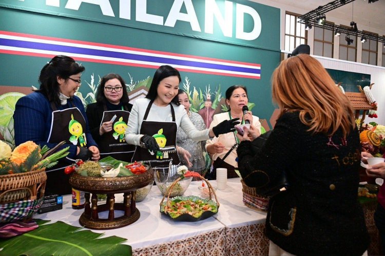 ขนสินค้าเกษตรไทยแสดงในงาน "International Green Week 2025"กรุงเบอร์ลิน