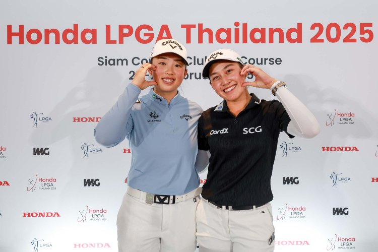 "จีโน่ควง รัวหนิง หยิน" เปิดฮอนด้า LGPA ประเดิมวันเกิด รอลุ้นแชมป์คนที่3