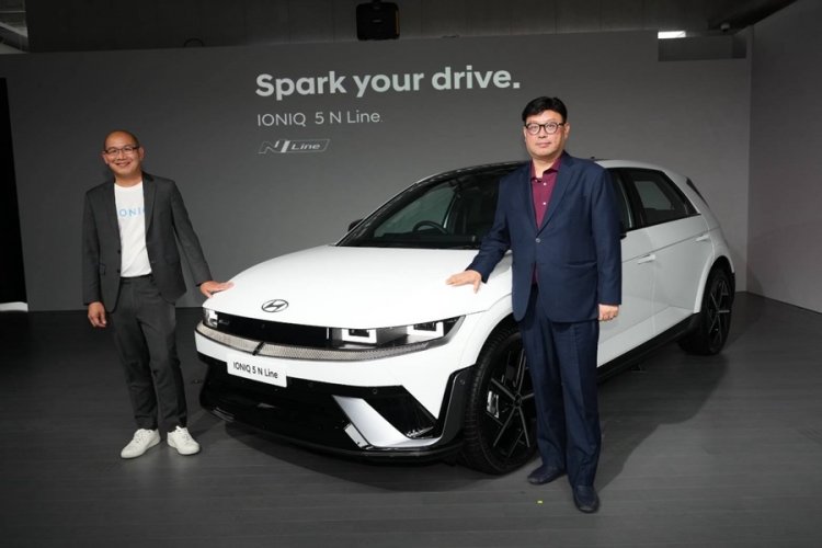 “ฮุนได”เปิดตัว IONIQ 5 N Line รุ่นปี 2025 เสริมไลน์อัป IONIQ 5