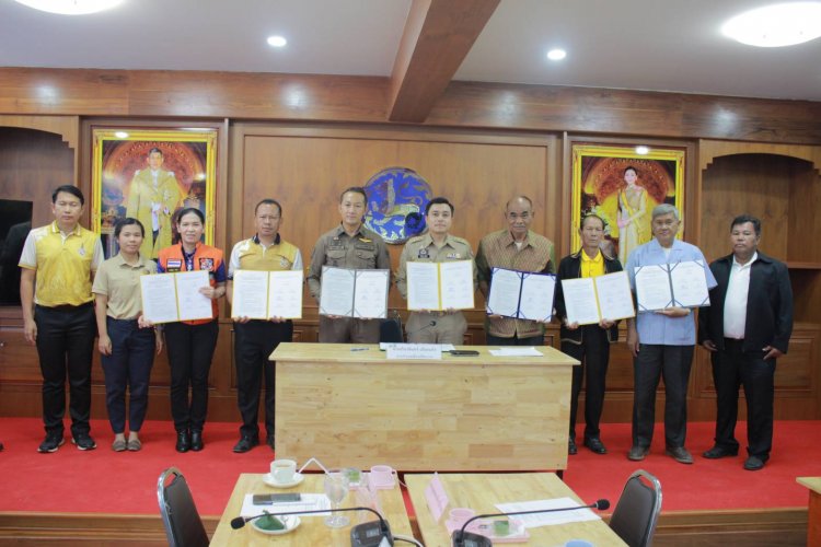 ศรีสะเกษลุยจัดระเบียบสังคม ปราบปรามผู้มีอิทธิพลตามนโยบายมหาดไทย