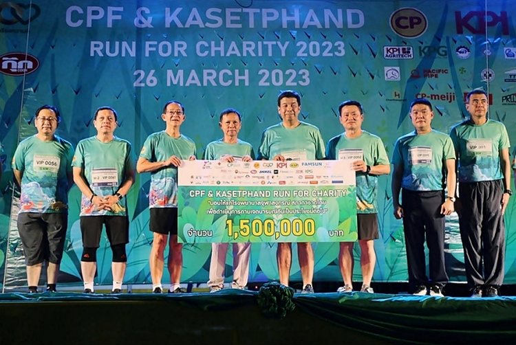 ‘CPF RUN FOR CHARITY’ส่งมอบเงินแก่โรงพยาบาล-โรงเรียน-หน่วยงานต่างๆ แล้วกว่า 70 แห่ง