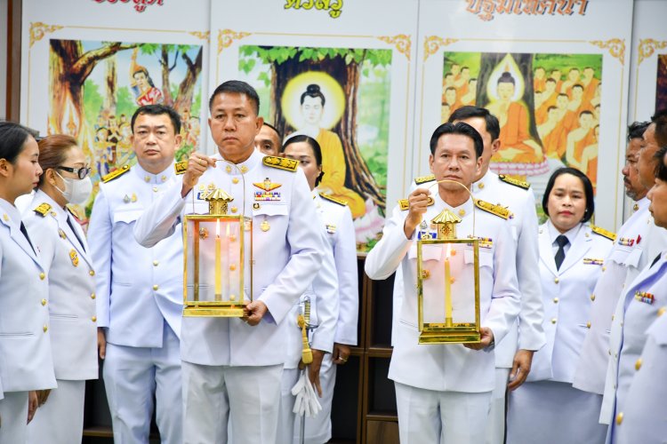 ชลบุรีอัญเชิญไฟพระฤกษ์การแข่งขันกีฬาเยาวชนแห่งชาติ ครั้งที่ 40 "ฉลามเยาวชนเกมส์"