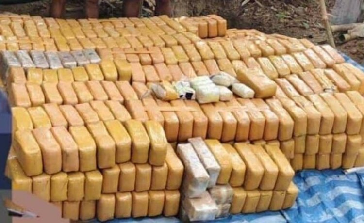 ทหาร  KNU ตรวจยึดยาบ้า 5,000,000 เม็ดพร้อมจับกุมผู้ต้องหา 2 ราย เตรียมส่งเข้าไทย