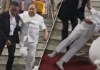 เปิดคลิปวินาที “ลุงป้อม” ลื่นล้มบันไดวัดโพธิ์อย่างแรง จนตัวนอนไปกับพื้น