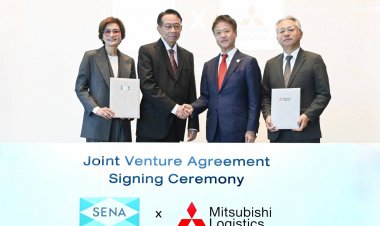 เสนา จับมือ มิตซูบิชิ โลจิสติคส์ เปิดตัว 'SENA MLC 1'รุกธุรกิจโลจิสติกส์ รับการเติบโตทำเลศักยภาพ EEC
