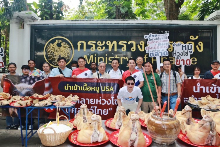 วอนรัฐอย่ายัดเยียดคนไทยกินหมูมะกันปนเปื้อนสารเร่งเนื้อแดง