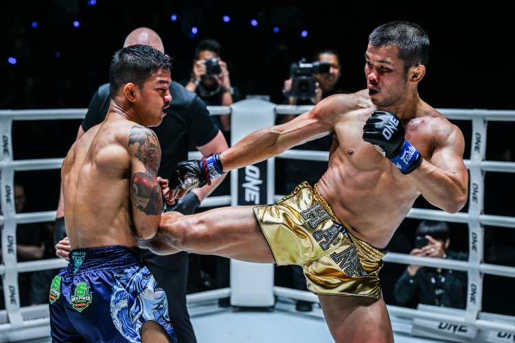 คุณภาพห้าดาว! “น้องโอ๋” ลุยแหลกล้างแค้น “ก้องธรณี” ศึก ONE Fight Night 31
