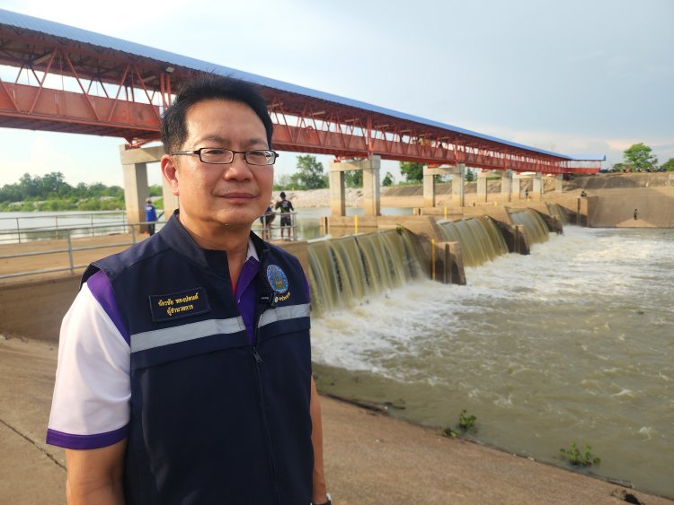 ชลประทานพิจิตรเร่งส่งน้ำช่วยชาวนาลุ่มน้ำยมเพื่อให้ได้ผลผลิตเก็บเกี่ยวก่อนฤดูน้ำหลาก