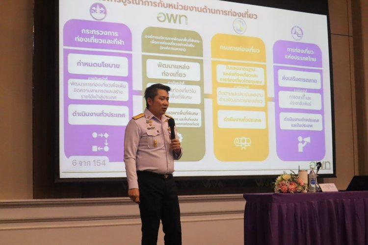 อพท. โชว์เครื่องมือ STMS มาตรฐานการจัดการการท่องเที่ยวอย่างยั่งยืน 6 ด้าน หนุน องค์กรปกครองส่วนท้องถิ่น ยกระดับพื้นที่สู่เป้าหมาย “น่านเมืองยั่งยืน”