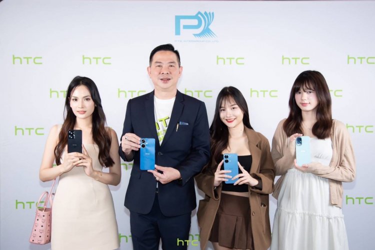 ตำนานคืนชีพ! “HTC BACK IN YOUR HAND” คัมแบ็กสุดปัง ดร.ฐาคณิษฐ์ นำทีมเปิดตัว