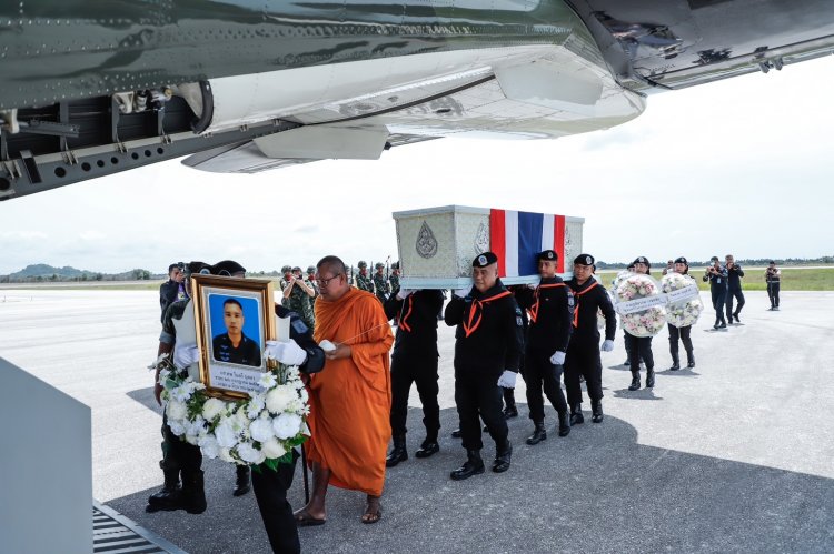 ไว้อาลัยแด่ดวงวิญญาณ และสดุดีวีรชนทหารกล้าอส.ทพ. "ไมตรี บุดดา"พลีชีพจากไฟใต้