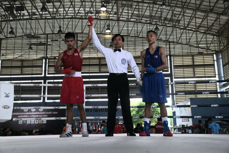 "ฐิติวัฒน์-อภิษฎา"นักชกทีมชาติฉลุย ศึกมวยสากลชิงแชมป์ประเทศไทยปี 68
