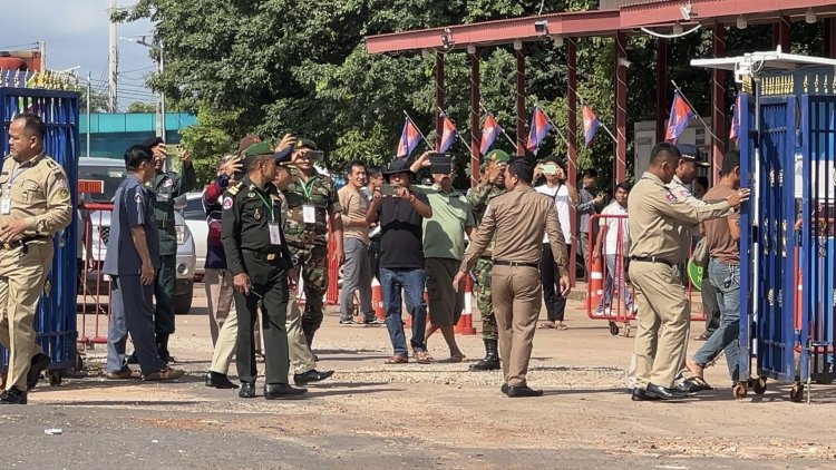 พิพาทดินแดนไทย-เขมรยังตึงเครียด!เปิดด่านช่องสะงำ ค้าขายเงียบเหงา