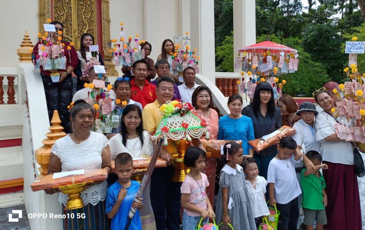 วิถีชาวพุทธปลายด้ามขวาน ร่วมเสริมพลังศรัทธา “ทอดผ้าป่าสามัคคี” วัดนาเกตุ