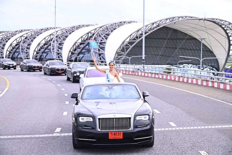 ควันหลง!! ต้อนรับ”โอปอล” มิสเวิลด์คนแรกในประวัติศาสตร์ของไทย