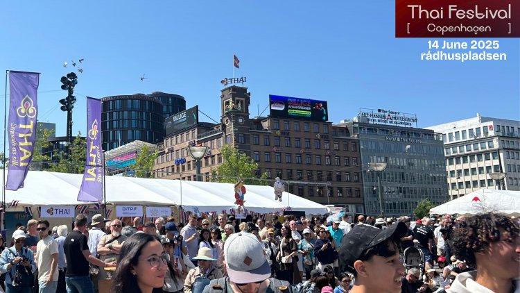 การบินไทยหนุนจัดงาน “Thai festival2025@Copenhagen2025”