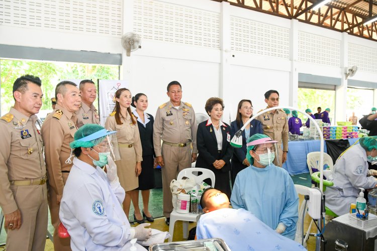 ชลบุรีสนองพระราชดำริ"กรมสมเด็จพระเทพฯ"สานต่อโครงการสุขภาพดีใต้ร่มพระบารมี
