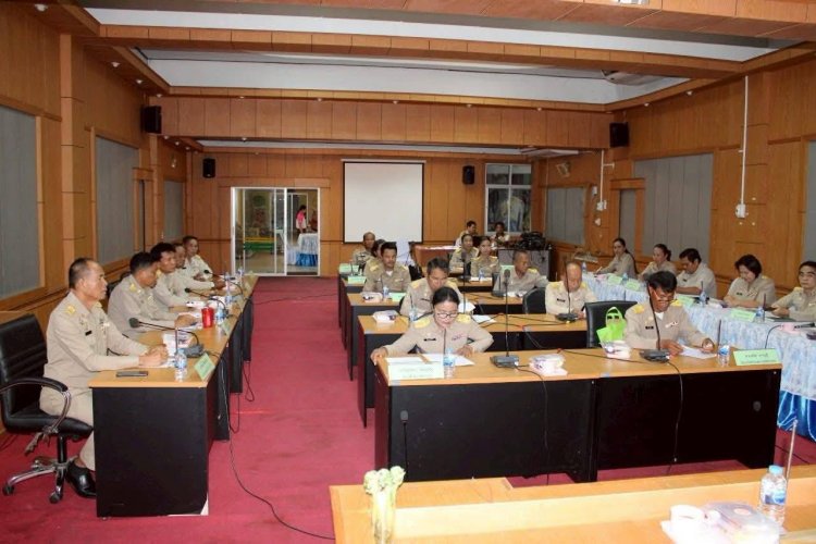 นายกเทศมนตรีเทศบาลตำบลศรีรัตนะ แถลงนโยบาย 9 ด้าน“สร้างอนาคตเทศบาลตำบลศรีรัตนะร่วมกัน”