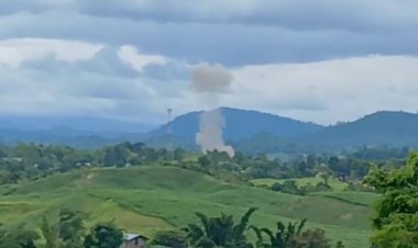ไทยตรึงเข้ม ทหารเมียนมาใช้เครื่องบิน YAK-130 ทิ้งระเบิด 7 ลูกใส่ KNLA ตรงข้ามตาก