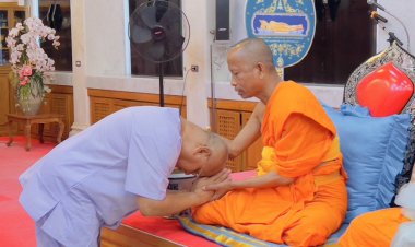 เจ้าคณะจังหวัดพิจิตรลาสิกขาแล้วท่ามกลางบรรยากาศวัดท่าหลวงที่เงียบเหงา