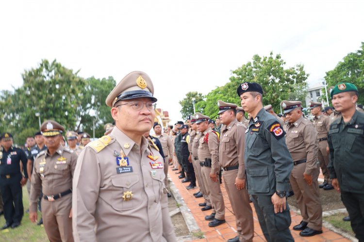 ผู้ว่าฯกระบี่สนองนโยบายรัฐบาลด่วนจี๋ปล่อยแถวเริ่มกวาดล้างยาเสพติด
