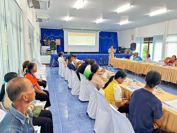 ทต.โพธิ์กระสังข์ยกระดับการขับเคลื่อนงานยุติธรรมประชาชน
