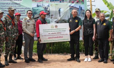 รมว.ทรัพยากรธรรมชาติฯ ลงพื้นที่ศรีสะเกษ มอบเอกสารสิทธิ์ทำกิน พร้อมให้กำลังใจผู้พิทักษ์ป่าเขาพระวิหาร