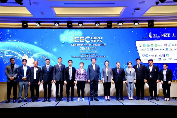 ทีเส็บ–อีอีซี ผนึกกำลังจัดงาน EEC EXPO 2025 ดึงรัฐ–เอกชนร่วมขับเคลื่อนเศรษฐกิจไทยสู่อนาคต