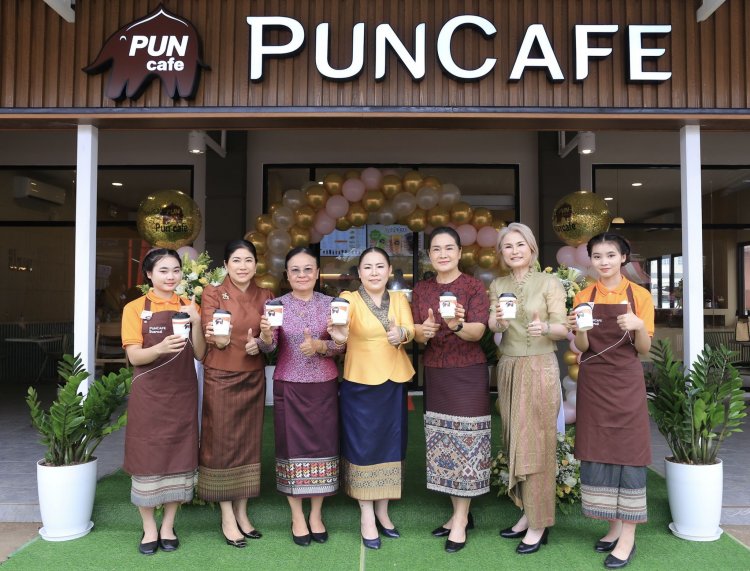 พันธุ์ไทย รุกเจาะตลาดลาว ผุด "ปันคาเฟ่"4 สาขาปี'68ดันยอดขายโต 2 เท่า